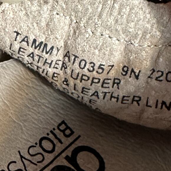 Abeo Bio System TAMMY Size 9 Narrow Black Leather Ballet Flats Shoes Loafers 9N - Picture 10 of 10